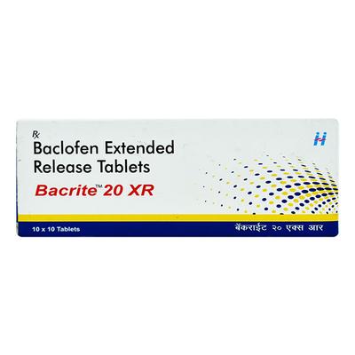 BACRITE XR 20 Tablet 10's - Muscle Spasm-Mus