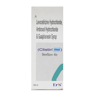 Clistin Wet Syrup 100ml - Cough And Cold-Cou