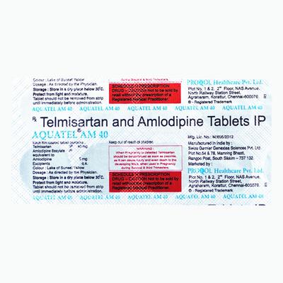 AQUATEL AM 40mg Tablet 10's - Hypertension-Ang