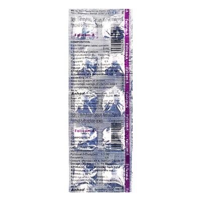 FOLICAM A Tablet 10's - Supplements-Vam