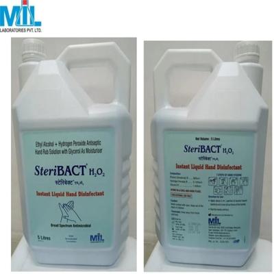 Steribact H2O2 Instant Liquid Hand Disinfectant 5 litre - Hand Sanitizer