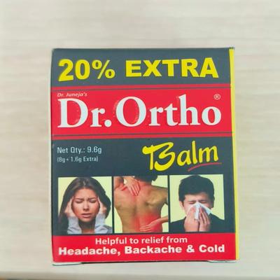 Dr.Ortho Ayurvedic Balm 9.6 gm - Pain Relief (Ayush)