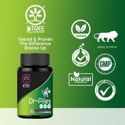 1 Tree Dr-Piles Veg Capsule 30's - Speciality Medicines