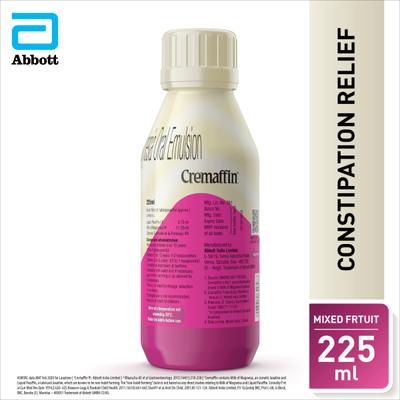Cremaffin Constipation Relief Liquid - Mixed Fruit 225ml - Indigestion/Constipation