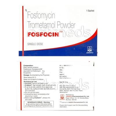 Fosfocin 3Gm Powder 1'S (N) - Bacterial Infections-OAB