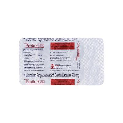 Profine 200mg Capsule 10'S - Hormonal Therapy-Oes