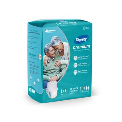 Dignity Premium Pull up Adult DIapers (L/XL) 10's - Adult Diapers & Pads