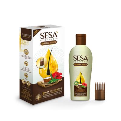 Sesa Plus Ayurvedic Strong Roots Hair Oil 100 ml - Hair Oils