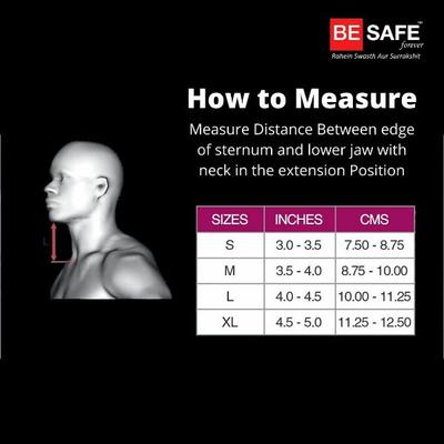 Be Safe Forever Cervical Collar (L) - Abdomen/Neck/Arm/Elbow Supports