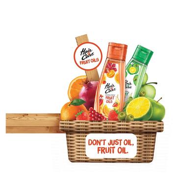 Hair & Care Moisturising Fruit Oils with Olive Mosambi & Green Apple 100 ml - Hair Oils