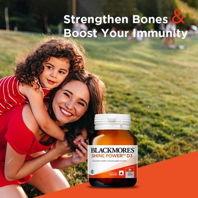 Blackmores Shine Power D3 Capsule 90's - Calcium And Minerals