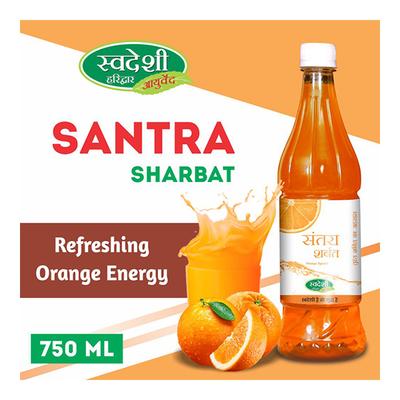 Swadeshi Ayurved Santra Sharbat 750 ml - Ayurvedic Juices