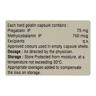 NEUROLACE PG Capsule 10's - Neuropathic Pain-Dru