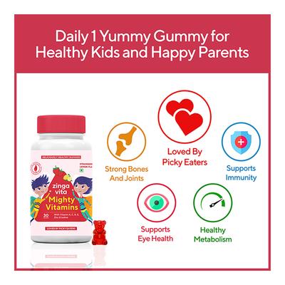 Zingavita Mighty Vitamins Gummies 30's - Multi-Vitamins