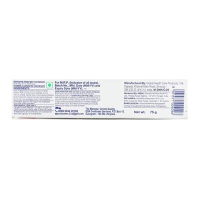 Sensodyne Fresh Mint Toothpaste 75 gm - Toothpaste