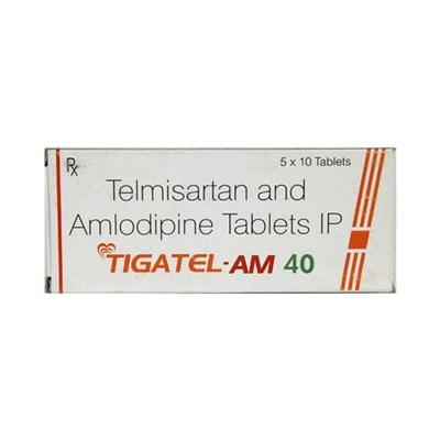 Tigatel AM 40mg Tablet 10'S - Hypertension-Ang