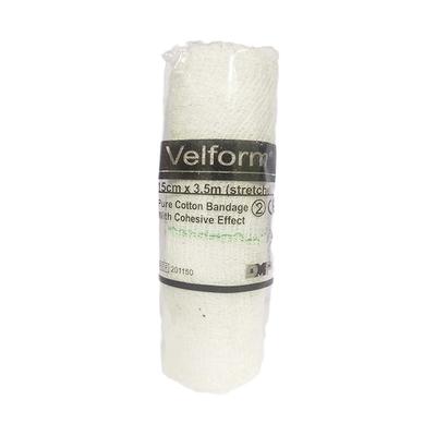 Velform Cotton Bandage (201150) (15 cm x 3.5 mtr) 1's - Bandages & Dressings