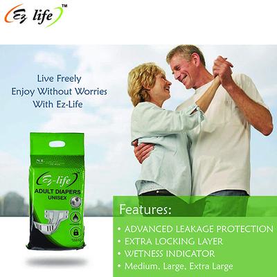 Ez-life Adult Diapers Unisex (XL) (Pack of 2 x 10's) - Adult Diapers & Pads