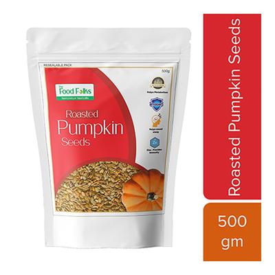 The Food Folks Roasted Pumpkin Seeds (Pack of 2 x 500 gm) - Nutritional Bars