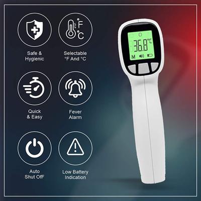 BPL AccuDigit Non Contact Infrared Thermometer - Health Monitors And Equipment