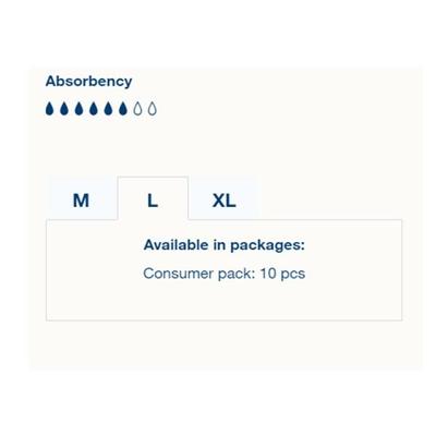 TENA Lady Pull Ups-Pant Style Underwear (Large) 10's - Adult Diapers & Pads