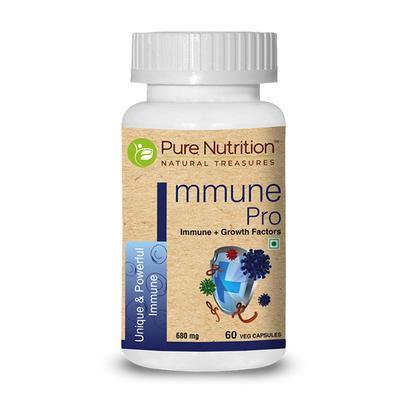 Pure Nutrition Immune Pro Veg Capsule 60's - Vitamin C