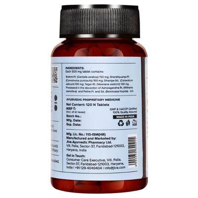 Jiva Ayurveda Memorica Tablets 120's - Speciality Medicines