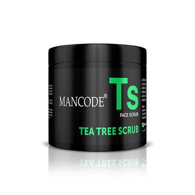 Mancode Face Scrub - Tea Tree 100 gm - Face Scrubs