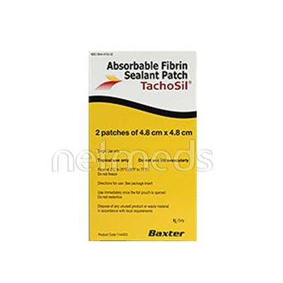 Tachosil 4.8Cmx4.8Cm Patch 2's - Blood Clot-Oth