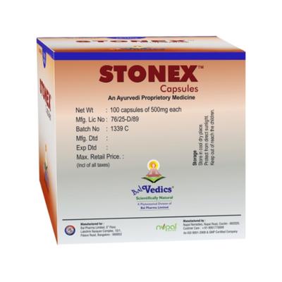 Bal Vedics Stonex Capsule (Pack of 10 X 10's) - Health Products