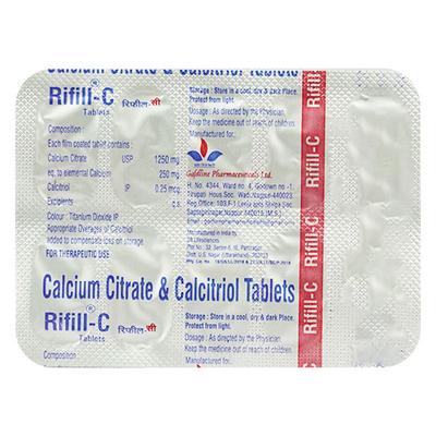 Rifill C Tablet 10'S - Supplements-Vam