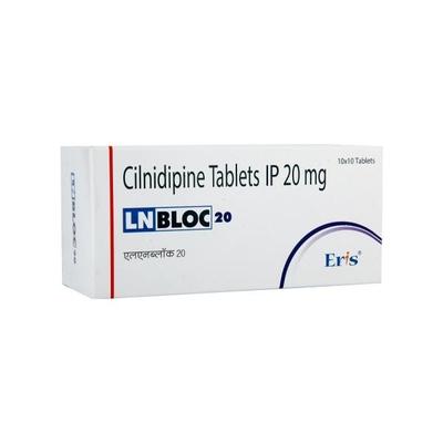 Lnbloc 20mg Tablet 10'S - Hypertension-Cal