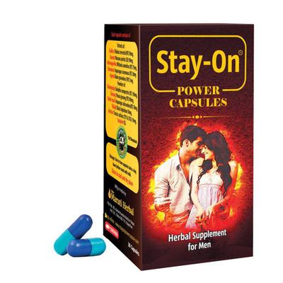 Stay-On Power Capsules - Herbal Supplement for Men 10's - Sexual Healthcare