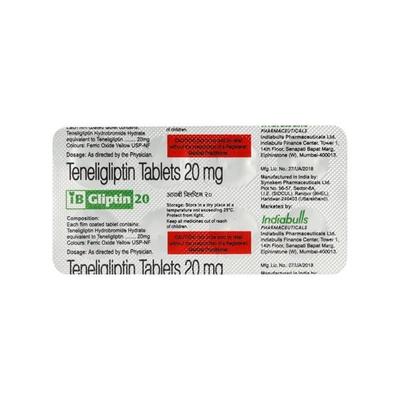 Ibgliptin 20mg Tablet 10'S - Diabetes-Ant