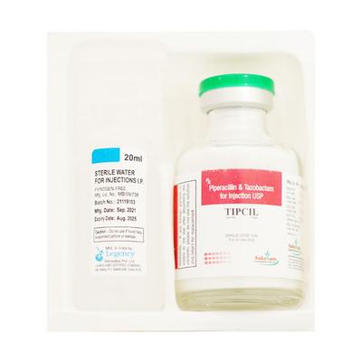 TIPCIL 4.5gm Injection 1's - Bacterial Infections-Pen