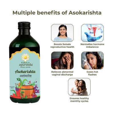 Kerala Ayurveda Asokarishta Syrup 450 ml - Speciality Medicines