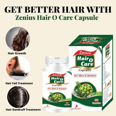Zenius Hair O Care Capsule 60's - Personal Care (Ayush)