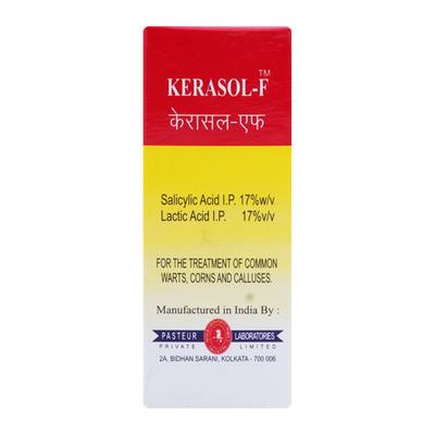 KERASOL F Lotion 15ml - Warts/Calluses/Other Skin Lesion-Ker