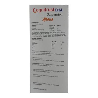 COGNITRUST DHA MIX FRUITS FLAVOUR Suspension 200ml - Supplements-Sup