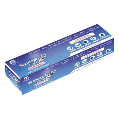 SUPERGIN COLD Tablet 10's - Cough And Cold-Cou