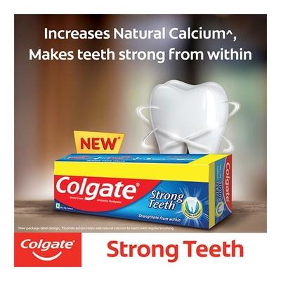 Colgate Strong Teeth Anti-Cavity Toothpaste - Saver Pack 300 gm - Toothpaste