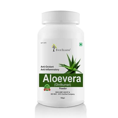 Four Seasons Aloevera Powder 100 gm - Personal Care (Ayush)