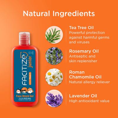 Facitize Junior Face Shield Gel 50 ml - Hand Sanitizer