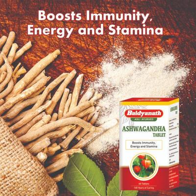 Baidyanath Ashwagandha Tablet 60's - Ashwagandha