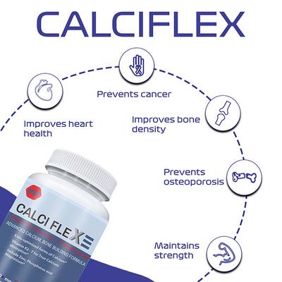 Vitaminhaat Calciflex 600 mg Tablet 120's - Calcium And Minerals