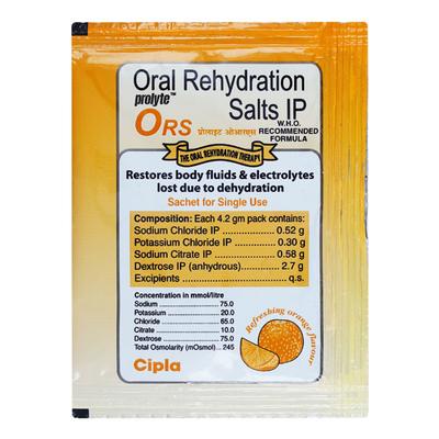 ORS Prolyte Orange Powder 4.2Gm - Supplements-Ele