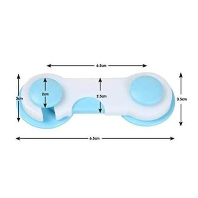 Baby Safety Inc Safe-O-Kid - Easy to Use, Dotted with Smiley Ends Child Proof Cabinet Lock - Baby Safety