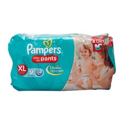 Pampers Baby-Dry Pants (XL) 7's - Diapers & Wipes
