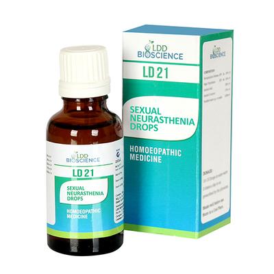 LDD Bioscience LD 21 Sexual Neurasthenia Drops 30 ml - Homeopathic Drops