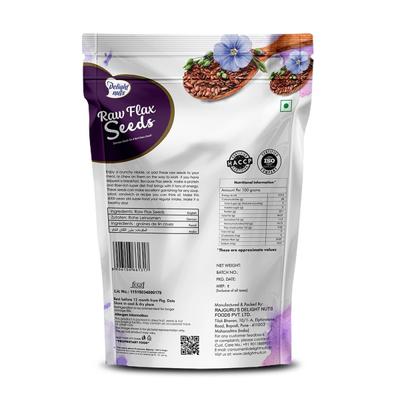 Delight Nuts Raw Flax Seeds 200 gm - General Health